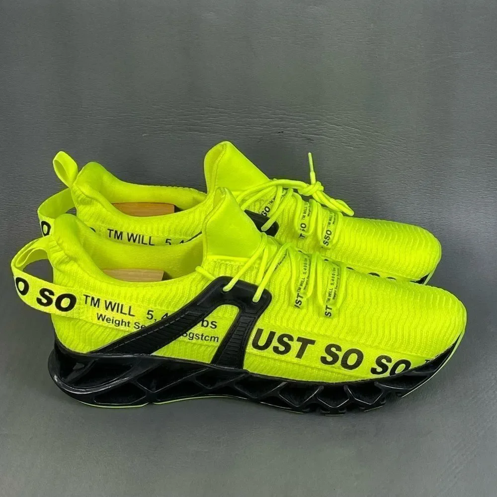 WONESION Mens Breathable Blade sneaker shoes size 14 (47) New without box